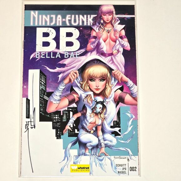 Other - Ninja Funk #2 Tyler Kirkham "BB Bella Bae" Variant JPG Signed NM Whatnot Indie